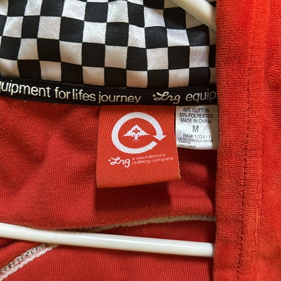 Vintage Red Bomber/Varsity Racer Jacket - Picture 3 of 3